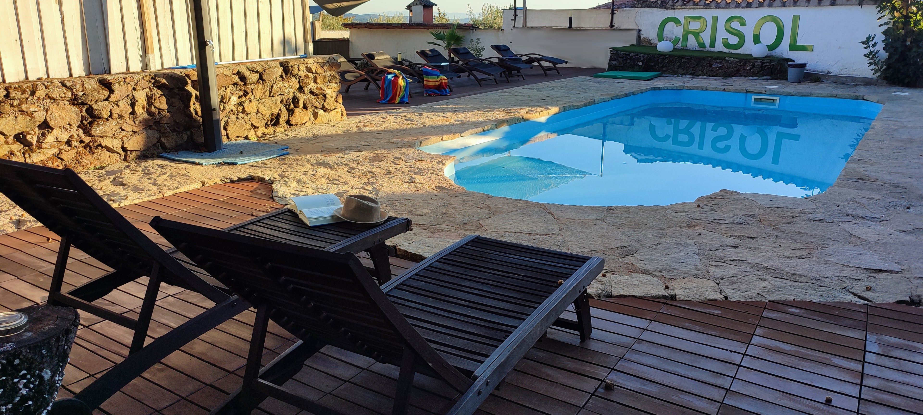 Piscina exterior – Casa  Crisol