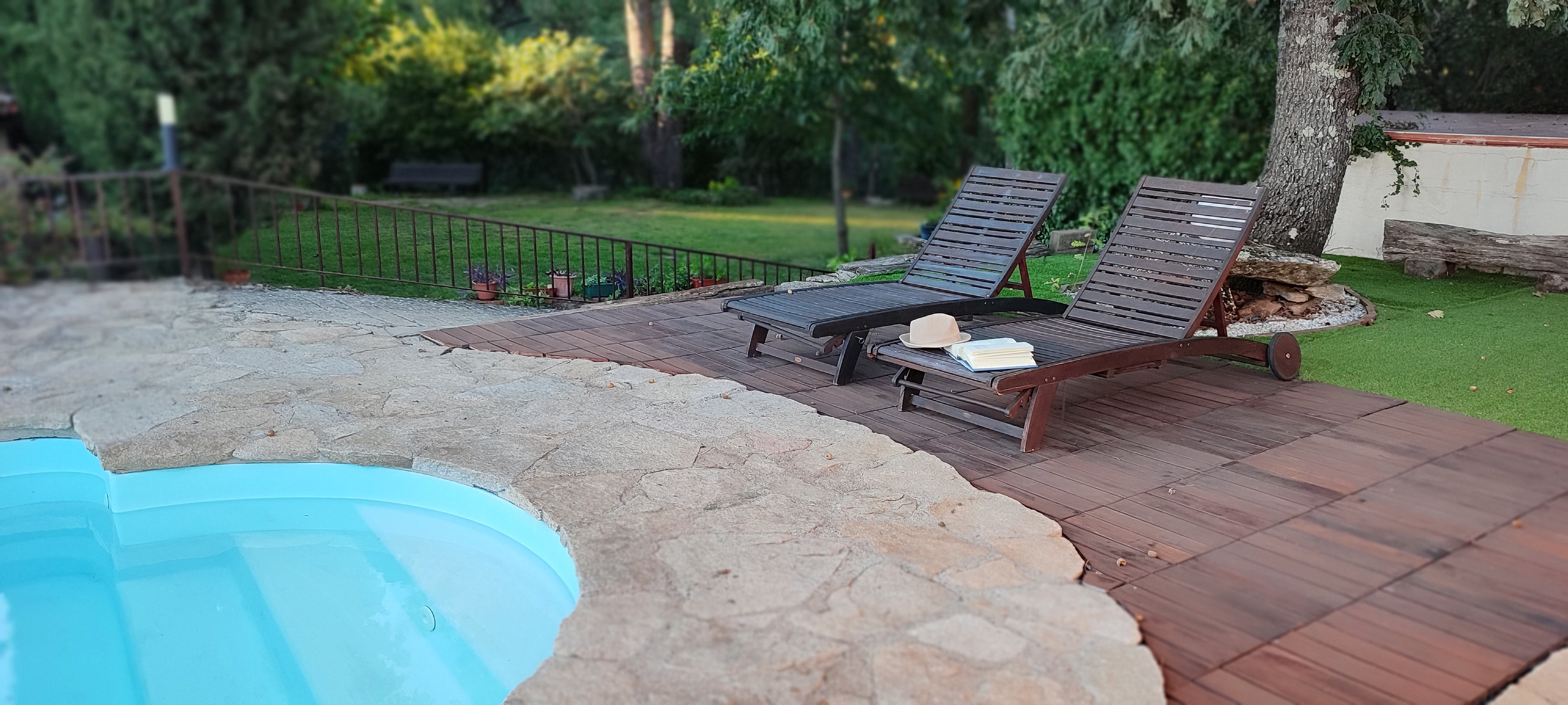Piscina exterior – Casa  Crisol