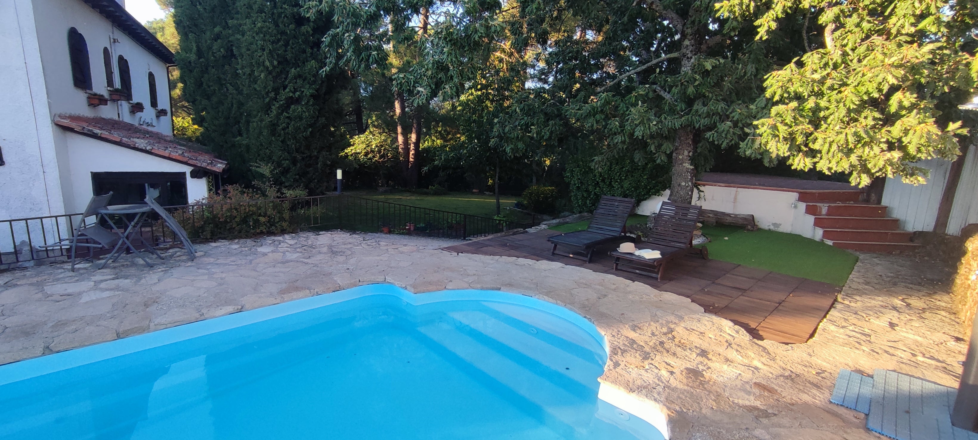 Piscina exterior – Casa  Crisol