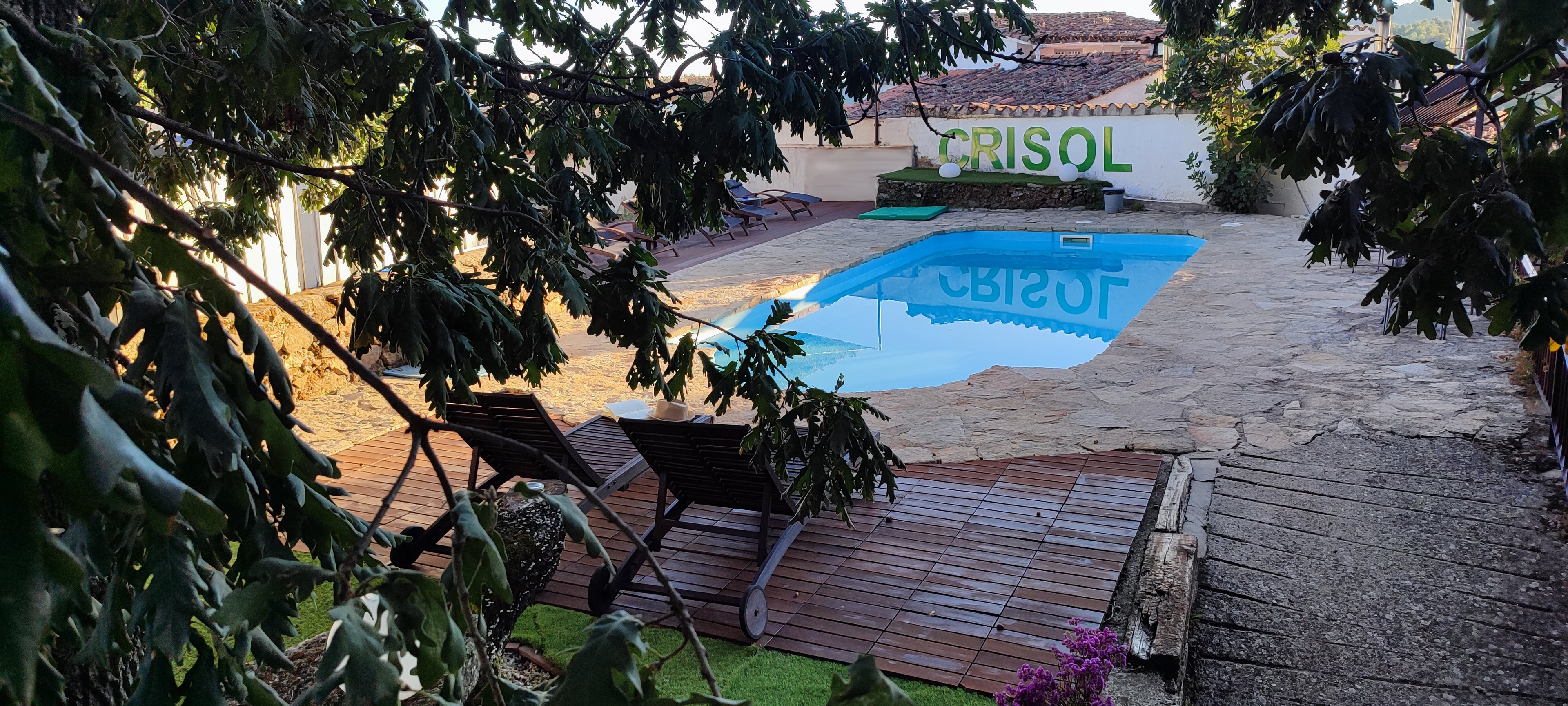 Piscina exterior – Casa  Crisol