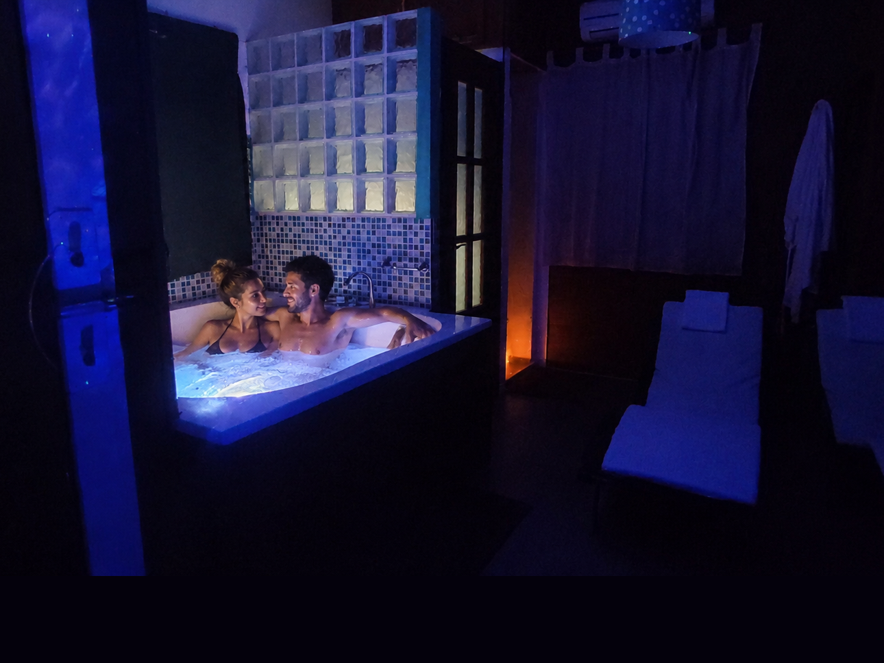 Private Spa — Hydromassage, Thermal Shower & Sauna